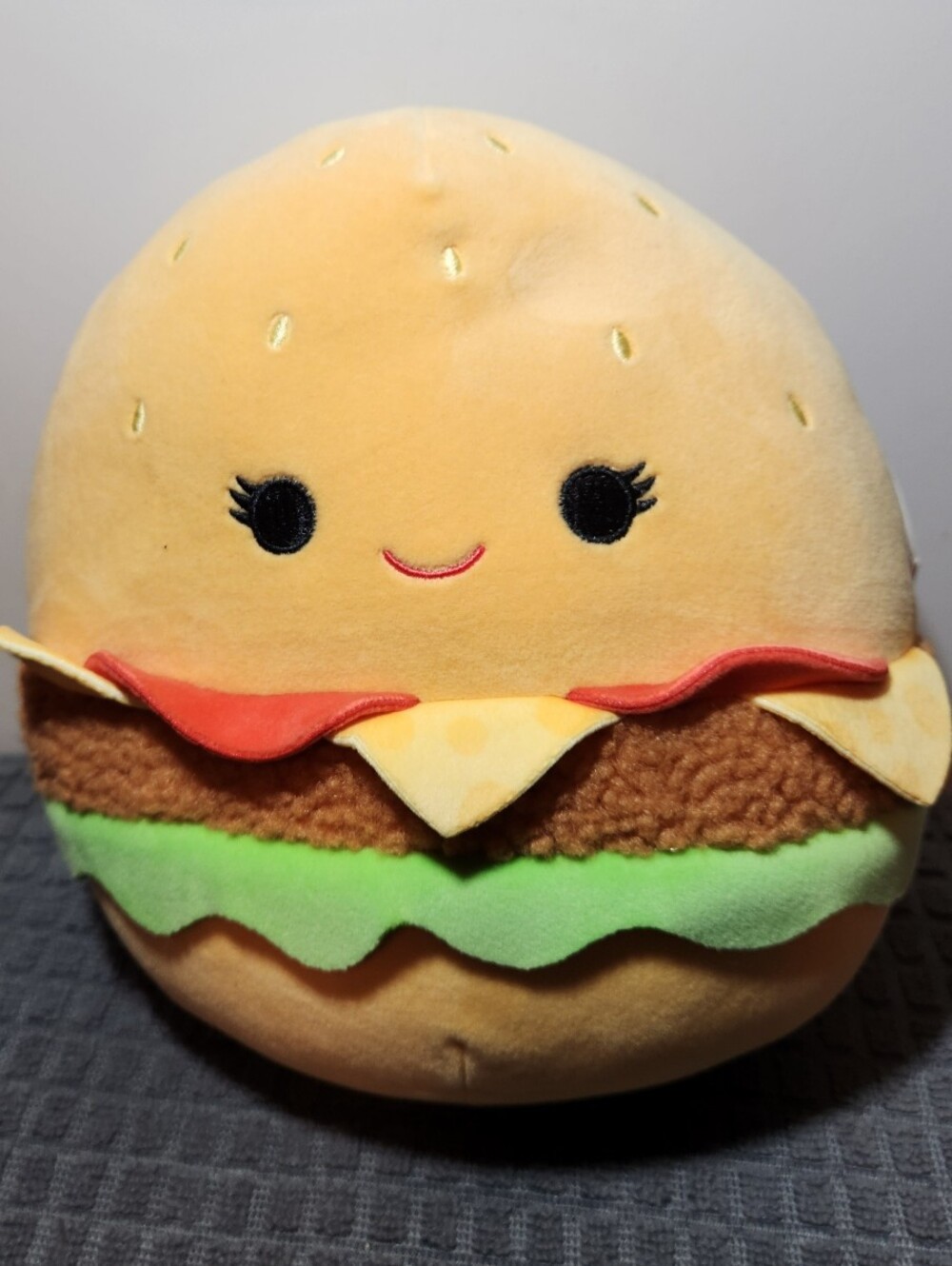 Squishmallows 8" Tawna the Cheeseburger Food Squad Plush With Tag